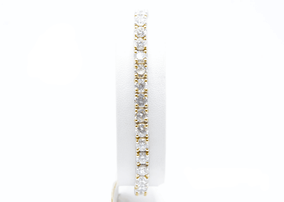5mm Made To Order Lab Grown Diamond Tennis Bracelets 14K Made To Order Lab Tennis Bracelets