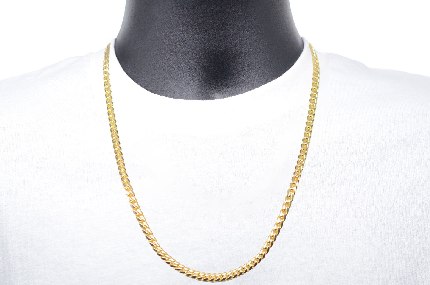 6mm Solid Gold Miami Cuban Chains Solid Gold Cuban Chains