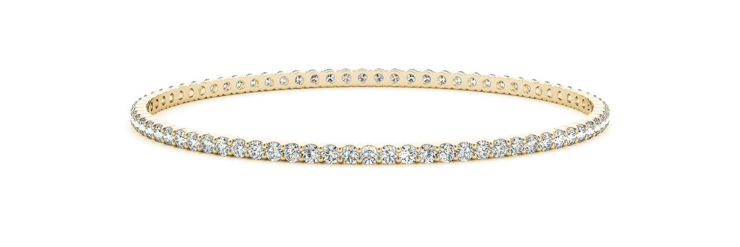 14K Yellow Gold 1.71ctw Diamond Fashion Bracelet
