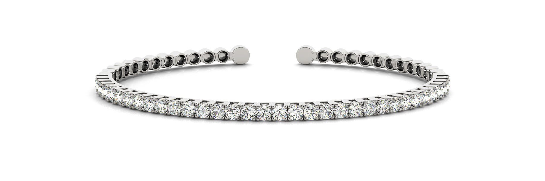 Diamond Round Multi-Stone Bracelet