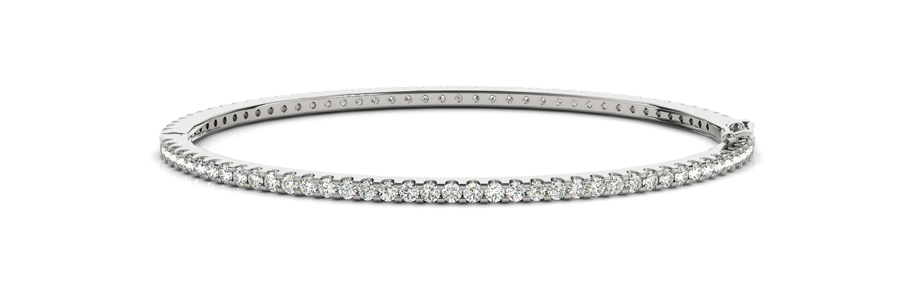 Multi-Diamond Fashion Bangle Bracelet
