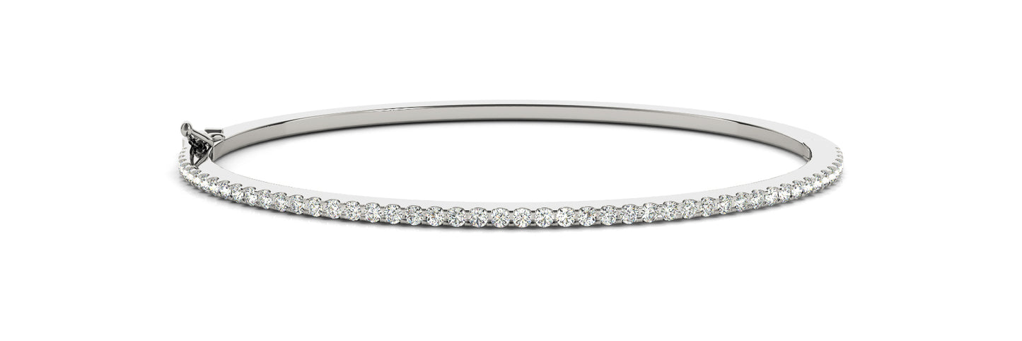 Multi-Diamond Round Stone Fashion Bracelet