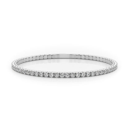 Diamond Round Multi-Stone Bracelet