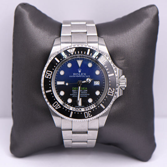 43mm D-Blue Dial Sea-Dweller "James Cameron" Stainless  Mens Luxury Watch