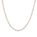 Diamond Multi Shape Tennis Necklace