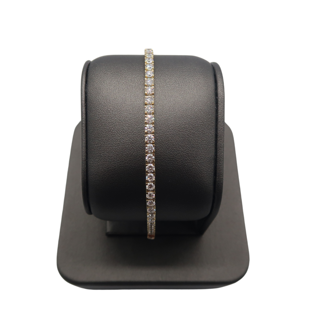 7cttw Lab Grown Diamond Tennis Bracelet 7" 14K Black Friday Sale