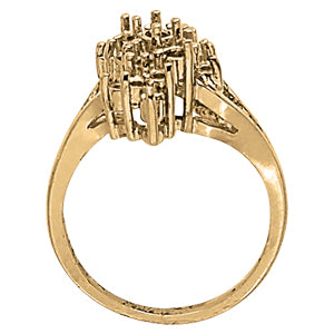 Multi-Diamond Fashion Ring in Precious Metal