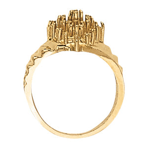 Multi-Diamond Fashion Ring in Precious Metals