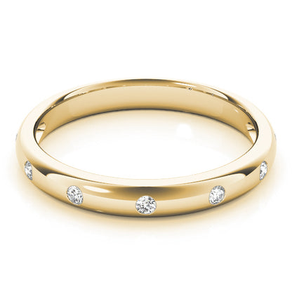14K Yellow Gold Multi-Diamond Fashion Ring