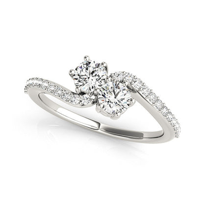Multi-Diamond Round Fashion Ring