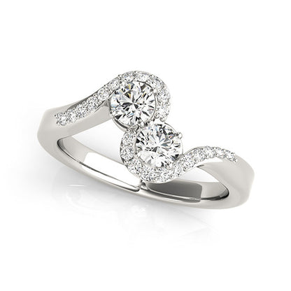 Multi-Diamond Round Fashion Ring