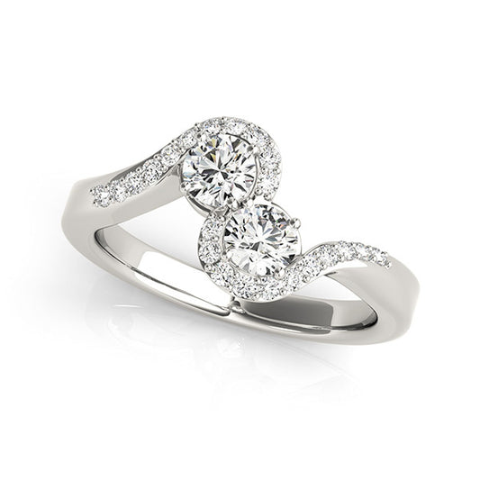 Multi-Diamond Round Fashion Ring