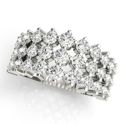 Diamond Multi-Stone Fashion Ring