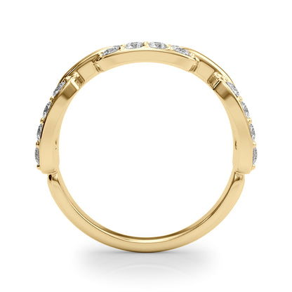 14K Yellow Gold Multi-Diamond Ring