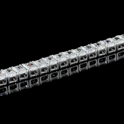 10.21 CTTW Radiant Lab Grown Diamond Tennis Bracelet 6.75" (F Color and VS1 Clarity)