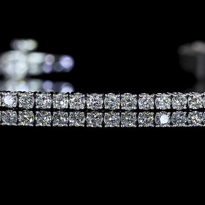 1.52 CTTW Round Lab Grown Diamond Tennis Bracelet 6.5" (E Color and VS1 Clarity)