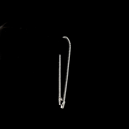 1.52 CTTW Round Lab Grown Diamond Tennis Bracelet 6.5" (E Color and VS1 Clarity)