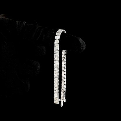 18.11 CTTW Emerald Lab Diamond Tennis Bracelet (E Color and VS Clarity)