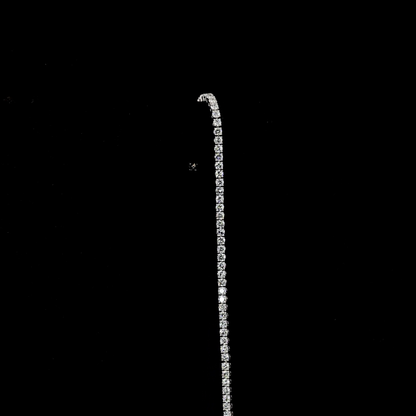 3.18 CTTW Round Lab Diamond Tennis Bracelet 6.5" 14k White Gold E Color and VS Clarity jewelry-spot-usa