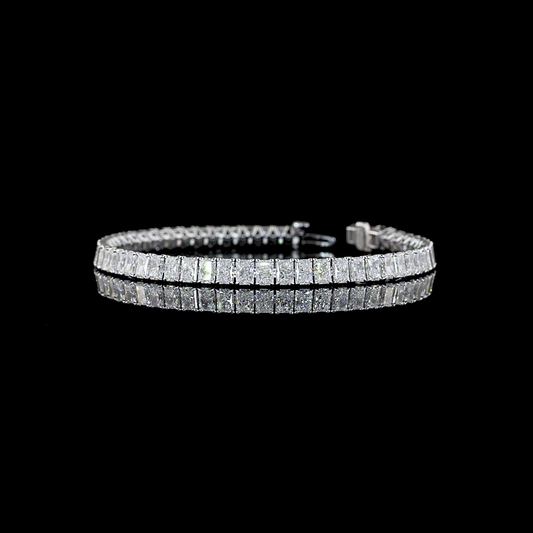 11.35 CTTW Radiant Lab Diamond Tennis Bracelet