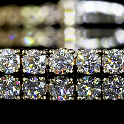 4.00 CTTW Round Lab Diamond Tennis Bracelet 7"