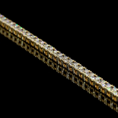 4.00 CTTW Round Lab Diamond Tennis Bracelet 7"