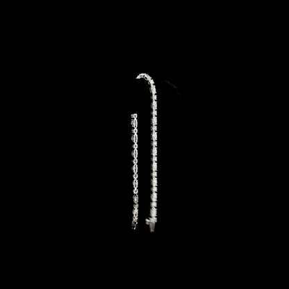4.16 CTTW Marquise Lab Diamond Tennis Bracelet (E Color and VS Clarity)