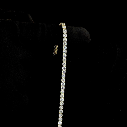 7.74 CTTW Round Lab Grown Diamond Tennis Bracelet 6.5" (E Color and VS Clarity)