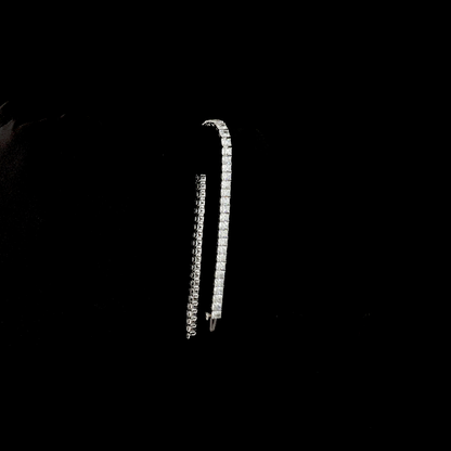 10.21 CTTW Radiant Lab Diamond Tennis Bracelet (E Color and VS Clarity)