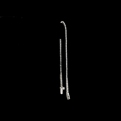 0.99 CTTW Round Lab Diamond Tennis Bracelet (E Color and VS Clarity)