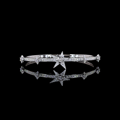 2.61 CTTW Round Lab Diamond Bangles Bracelet (F Color and VS1 Clarity)