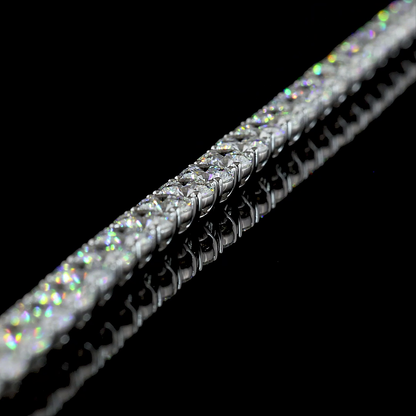 10.36 CTTW Round Lab Grown Diamond Tennis Bracelet 7.5" (E Color and VS Clarity)