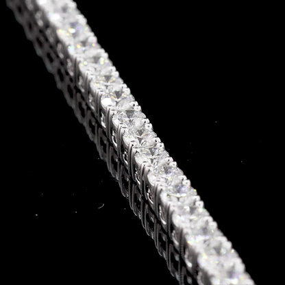 2.89 CTTW Round Lab Grown Diamond Tennis Bracelet 6.5" (F Color and VS2 Clarity)