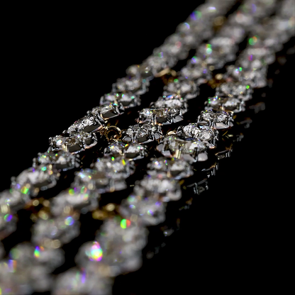 13.00 CTTW MIX Lab Diamond Station Bracelet (E Color and VS1 Clarity)