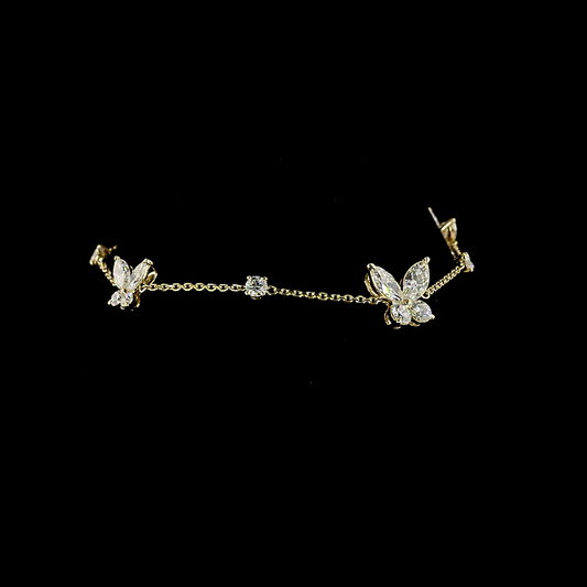 2.38 CTTW Marquise Natural Diamond Station Bracelet 7" (F Color and VS2 Clarity)