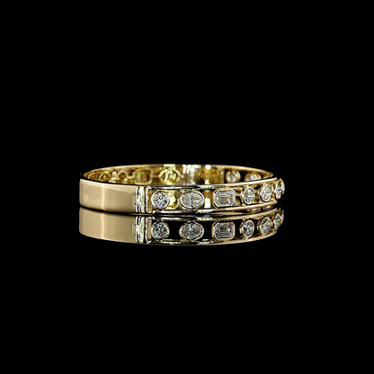 2.66 CTTW MIX Lab Grown Diamond Bangles Bracelet (E Color and VS1 Clarity)