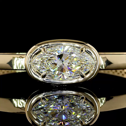7.01 CT Marquise Lab Grown Diamond Bangles Bracelet (F Color and VS2 Clarity)