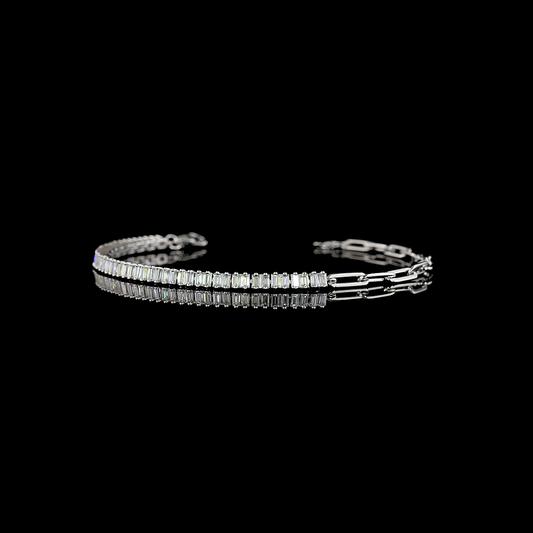 1.37 CTTW Bag Lab Grown Diamond Special Bracelet 7" (E Color and VS1 Clarity)