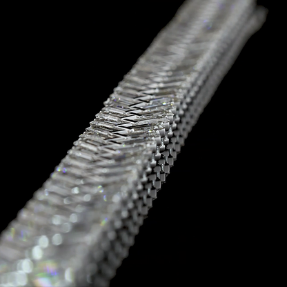 8.84 CTTW Bag Lab Grown Diamond Tennis Bracelet 7" (E Color and VS1 Clarity)
