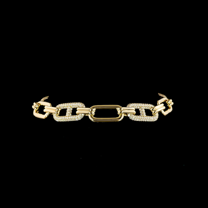 2.37 CTTW Round Lab Diamond Special Bracelet (E Color and VS1 Clarity)