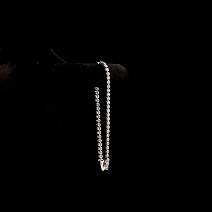 3.21 CTTW Round Lab Grown Diamond Tennis Bracelet 7" (E Color and VS1 Clarity)