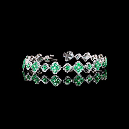 2.31 CTTW Round Lab Grown Diamond Tennis Bracelet 7" (VS2 Clarity)
