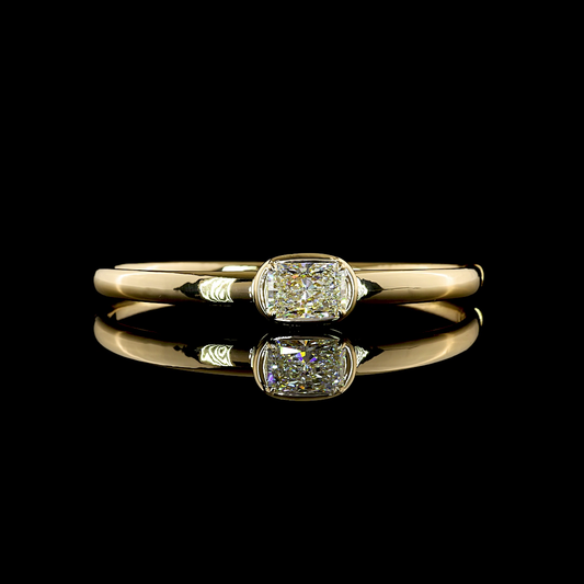 5.07 CT Oval Lab Grown Diamond Bangles Bracelet (F Color and VS1 Clarity)