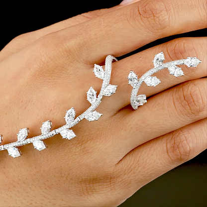 16.88 CTTW Marquise Lab Grown Diamond Special Bracelet 6.85" (F Color and VS1 Clarity)