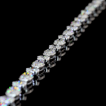 4.65 CTTW Marquise Lab Grown Diamond Tennis Bracelet 6.5" (E Color and VS1 Clarity)