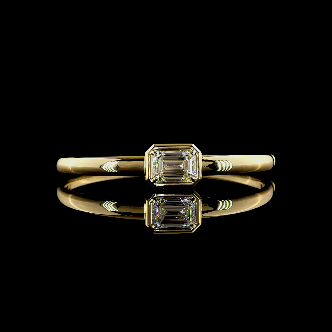 5.10 CT Emerald Lab Grown Diamond Bangles Bracelet (F Color and VVS2 Clarity)