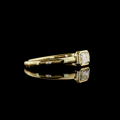5.10 CT Emerald Lab Grown Diamond Bangles Bracelet (F Color and VVS2 Clarity)
