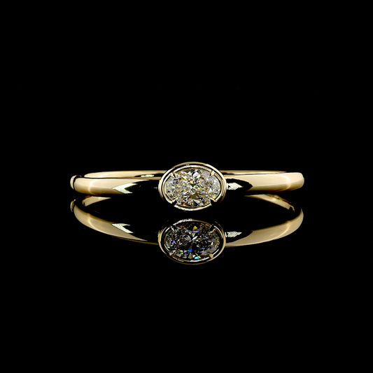 5.15 CT Oval Lab Grown Diamond Bangles Bracelet (E Color and VVS2 Clarity)