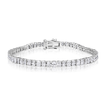 Diamond Oval Tennis Bracelet
