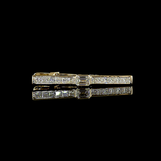 4.56 CTTW Emerald Lab Grown Diamond Special (D Color and VVS2 Clarity)